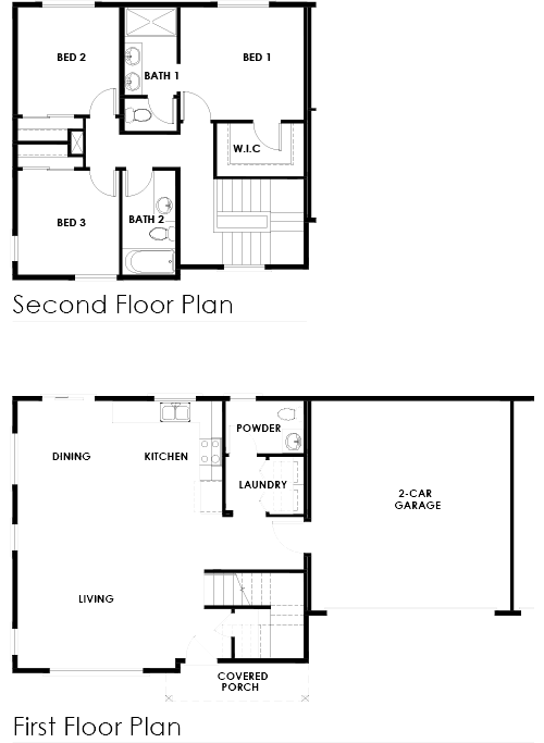 3 Bedrooms Plan
