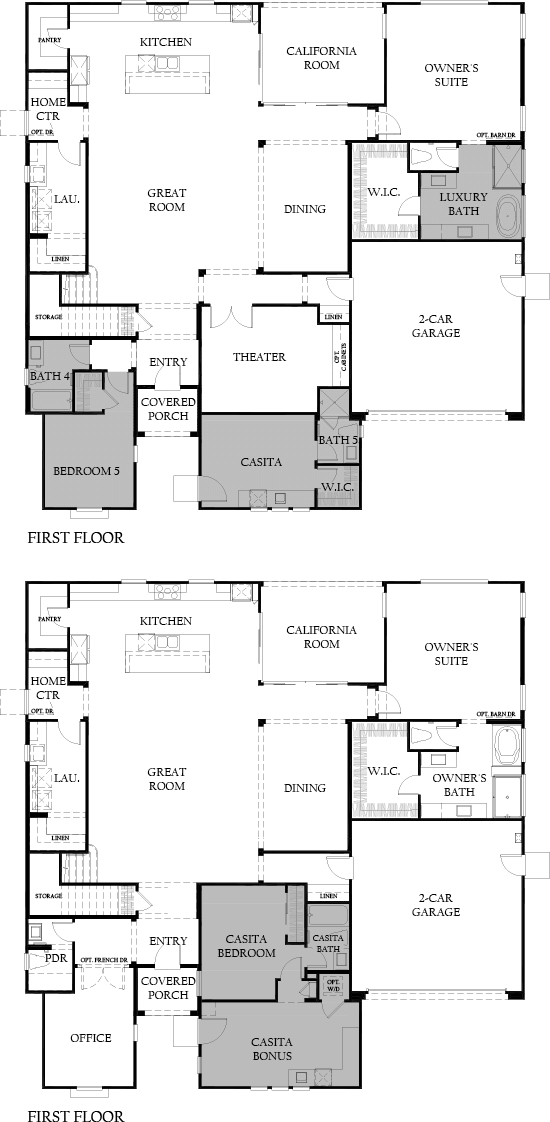 Room Option(s)